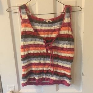 Early 2000s Knitted multicolor top